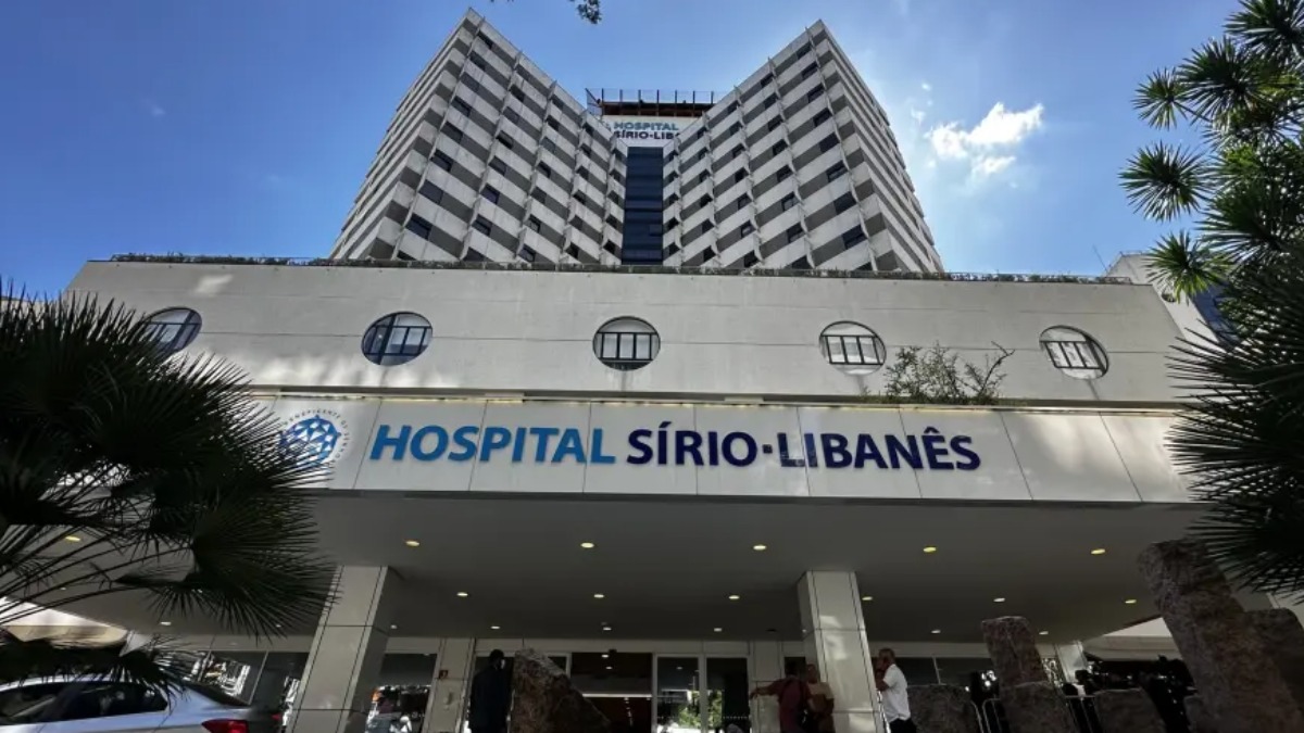 El Hospital Sirio-Libanés de São Paulo, donde fue internado el presidente de Brasil, Luiz Inácio Lula da Silva.