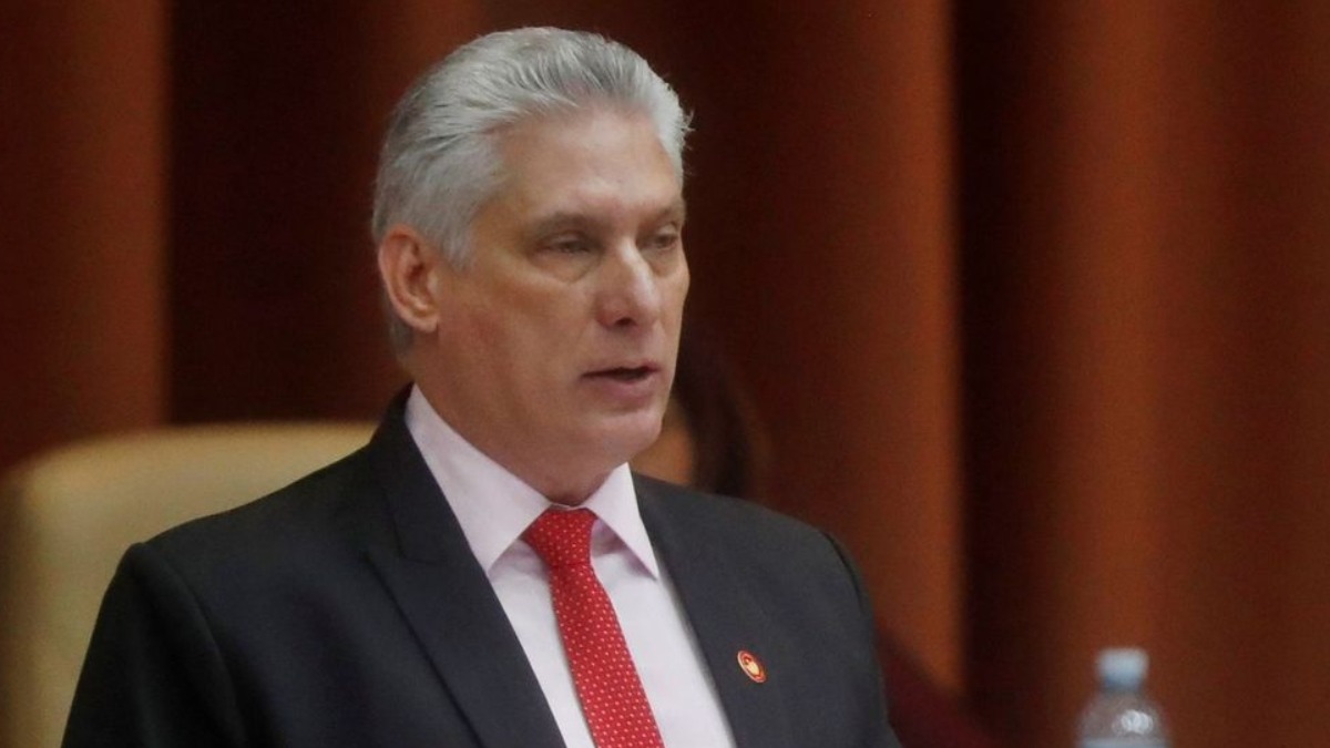 El presidente de Cuba, Miguel Díaz-Canel.