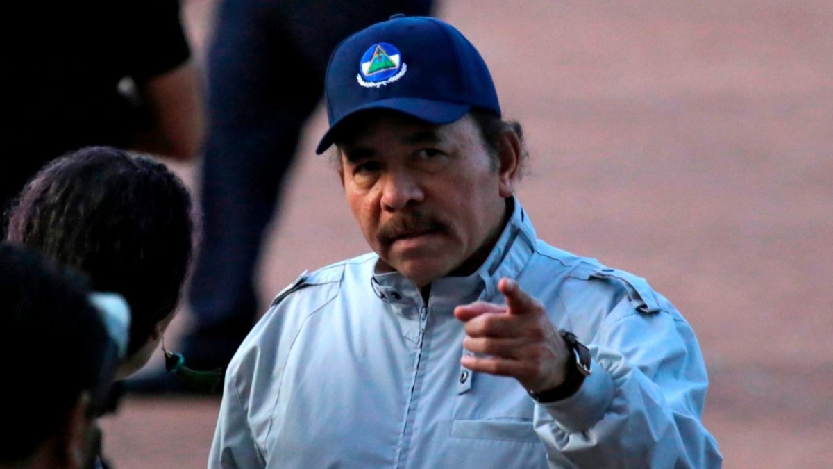 El presidente de Nicaragua, Daniel Ortega.