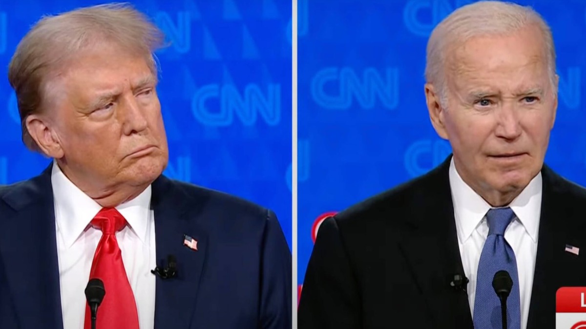 El presidente electo de EEUU, Donald Trump, y el presidente de EEUU, Joe Biden.