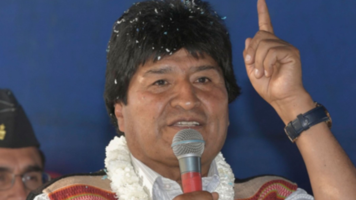 Evo Morales, expresidente de Bolivia. Foto: ANF