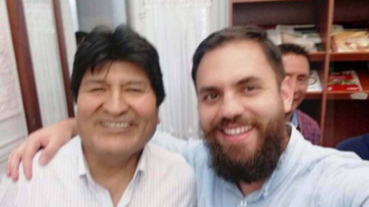 Evo Morales y  Eduardo Del Castillo en  2019