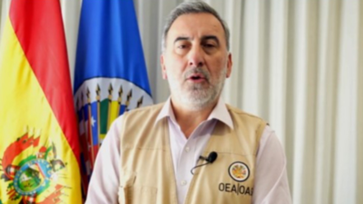 Jefe de la Misión de Observadores Electorales de la OEA, Edison Lanza. Foto: Captura