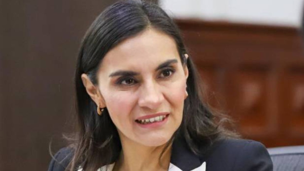 La vicepresidenta de Ecuador, Verónica Abad.