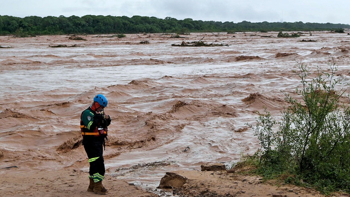 Lluvias que afectan a ríos de Santa Cruz. Foto: Internet