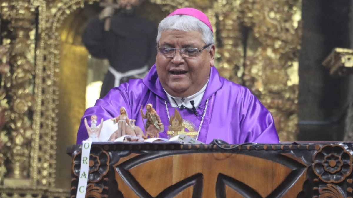 Monseñor Percy Galván. Foto: CEB