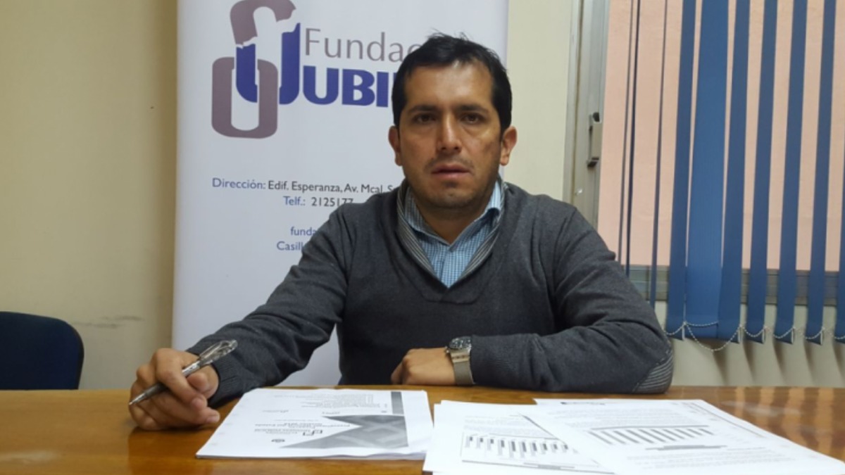 René Martínez, analista e investigador de Fundación Jubileo. Foto: ANF