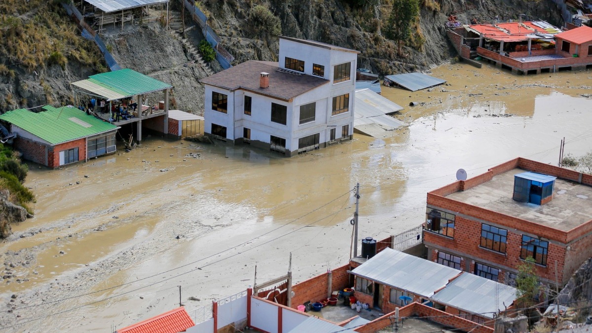 Así era la situación el año pasado en Bajo Llojeta. Foto: Luis Arce