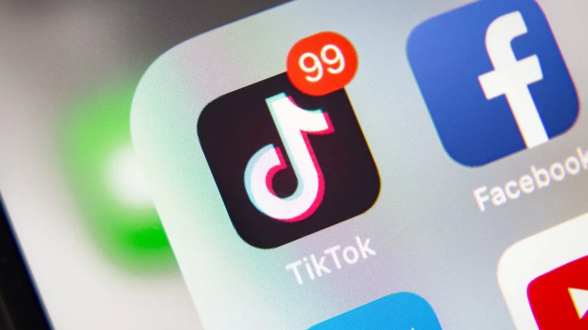 El ícono de TikTok.