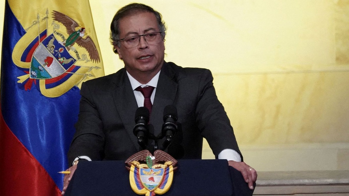 El presidente de Colombia, Gustavo Petro.