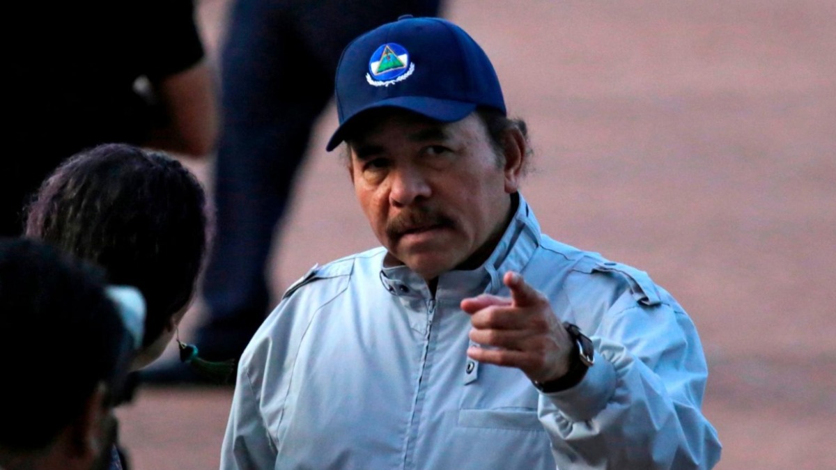 El presidente de Nicaragua, Daniel Ortega.