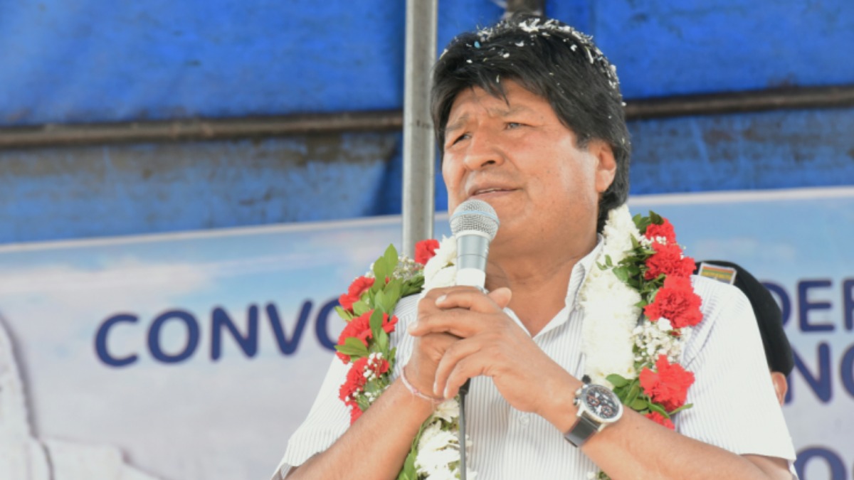 Evo Morales. Foto: Abi