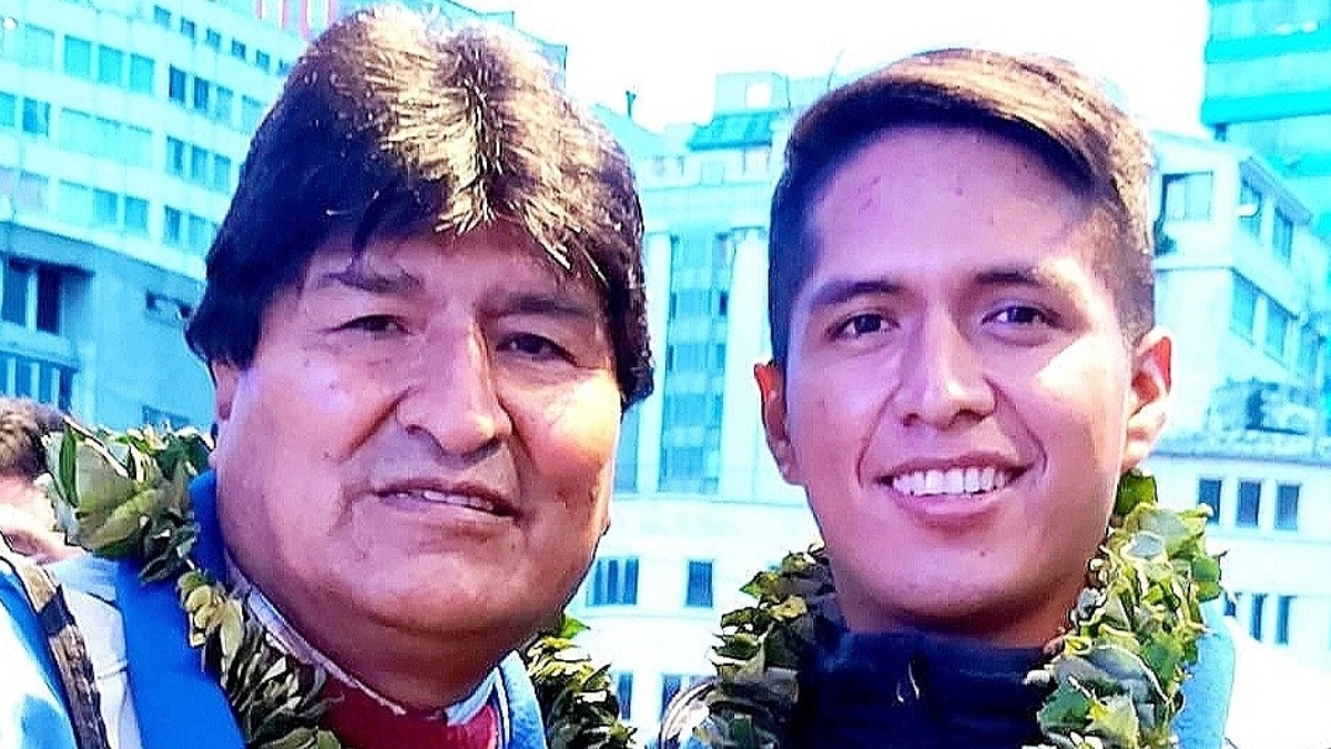 Evo Morales y Andrónico Rodríguez en un anterior encuentro. Foto: Andrónico Rodríguez.