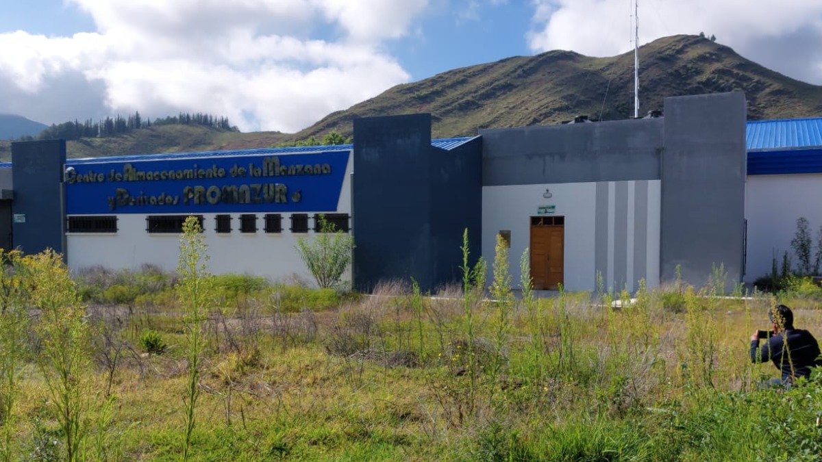 Frontis del Centro de Almacenamiento de la Manzana. Foto: Cortesía