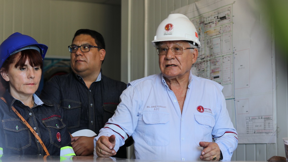 Jorge Alvarado, presidente de la Empresa Siderúrgica del Mutún. Foto: ESM