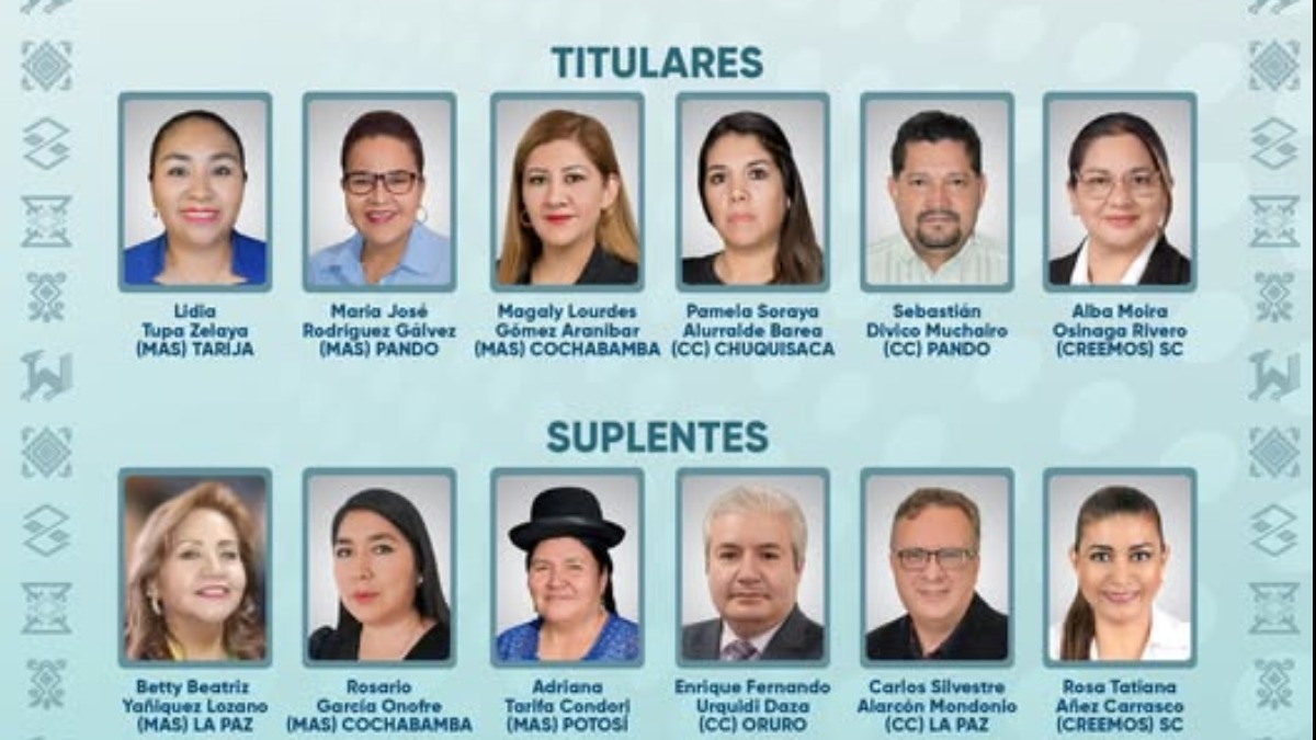 Los integrantes de la comisión de Ética entre titulares y suplentes. Foto: Cámara de Diputados