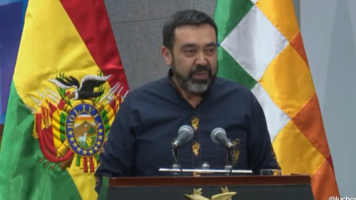 Nuevo ministro de Medio Ambiente y Agua, Álvaro Ruiz. Foto: Captura