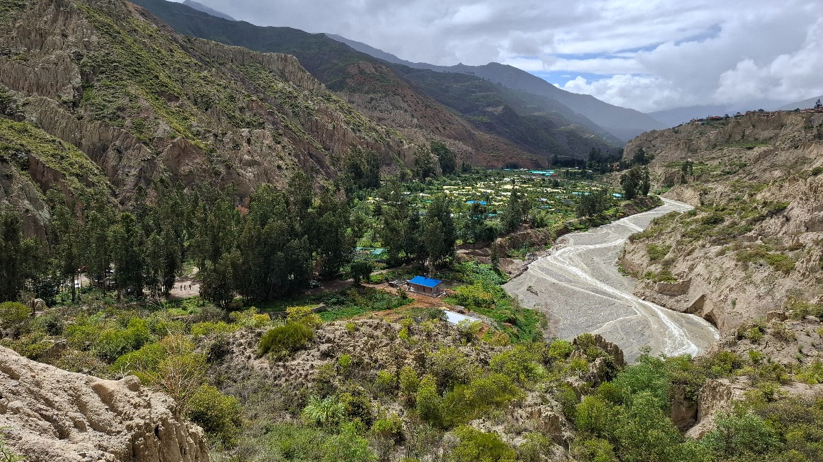 Una foto panorámica de la zona. Foto: Sergio Mendoza