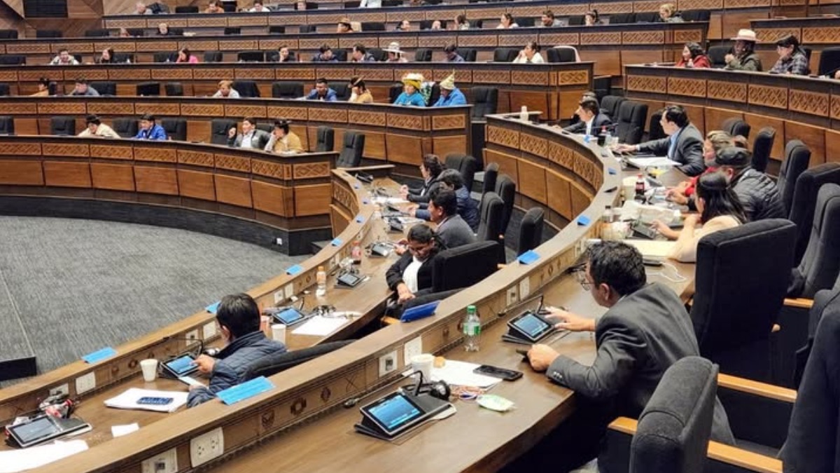 Votación electrónica en la Cámara de Diputados. Foto: Diputados