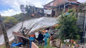 La ciudad de La Paz registró 55 casos de emergencia por lluvias durante el fin de semana