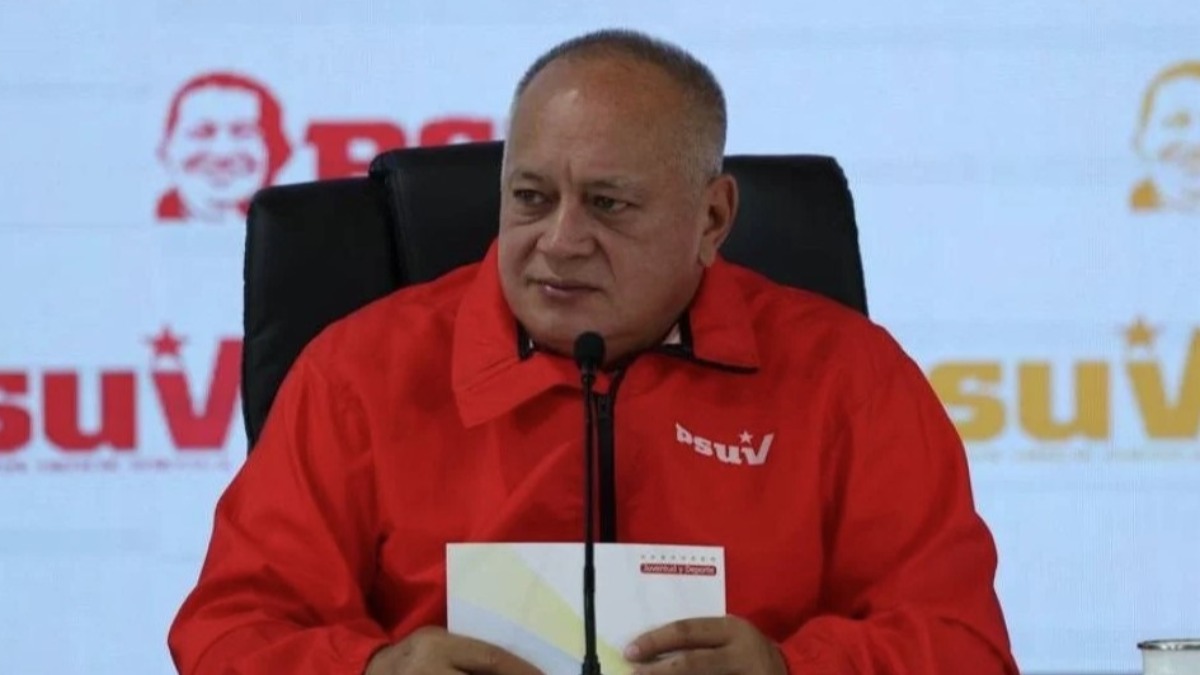 El ministro del Interior de Venezuela, Diosdado Cabello.