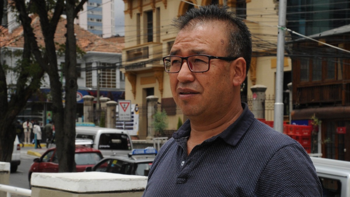 El periodista Andrés Gómez. Foto: Página Siete