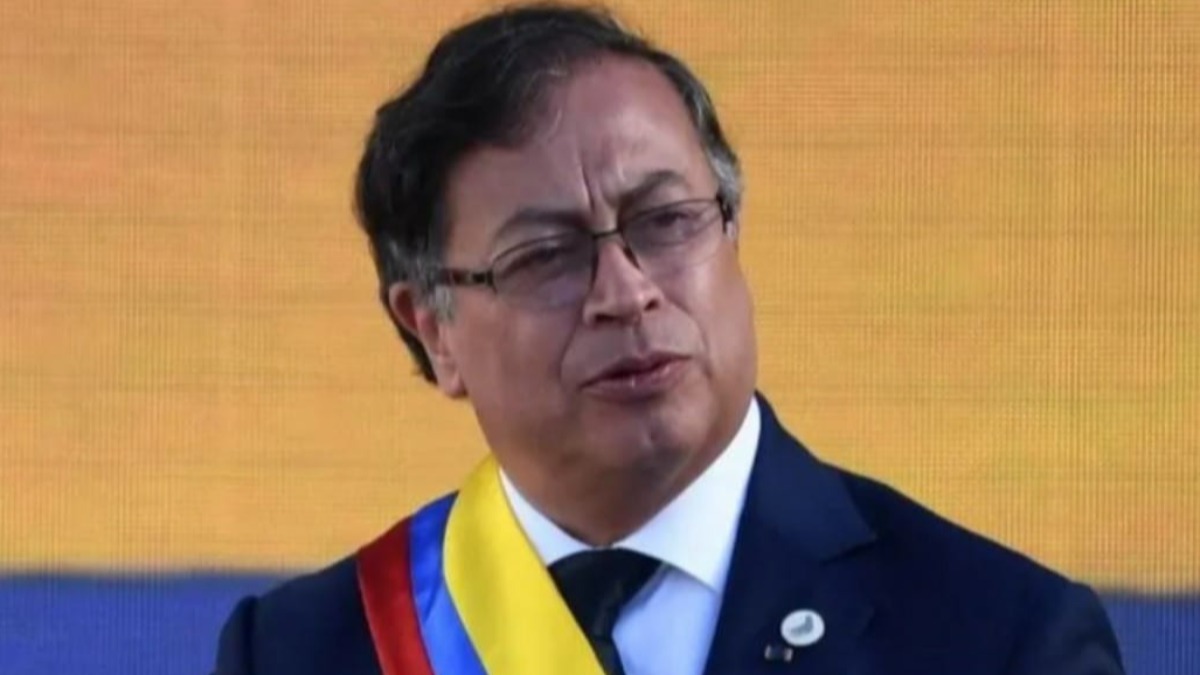 El presidente de Colombia, Gustavo Petro.