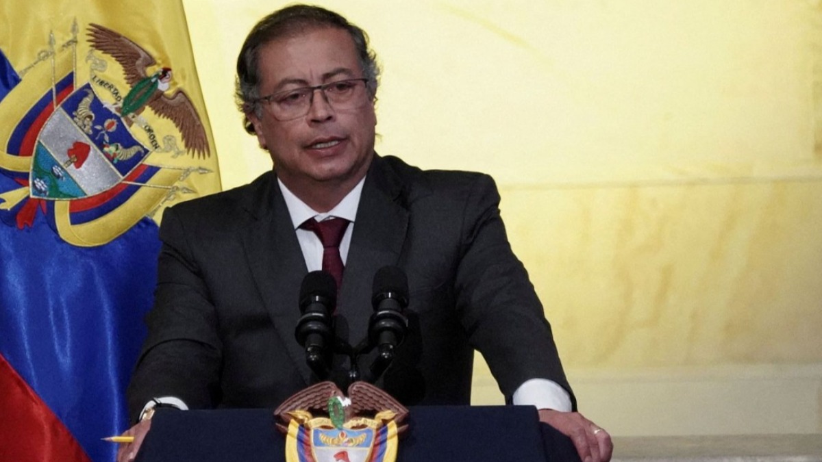 El presidente de Colombia, Gustavo Petro.