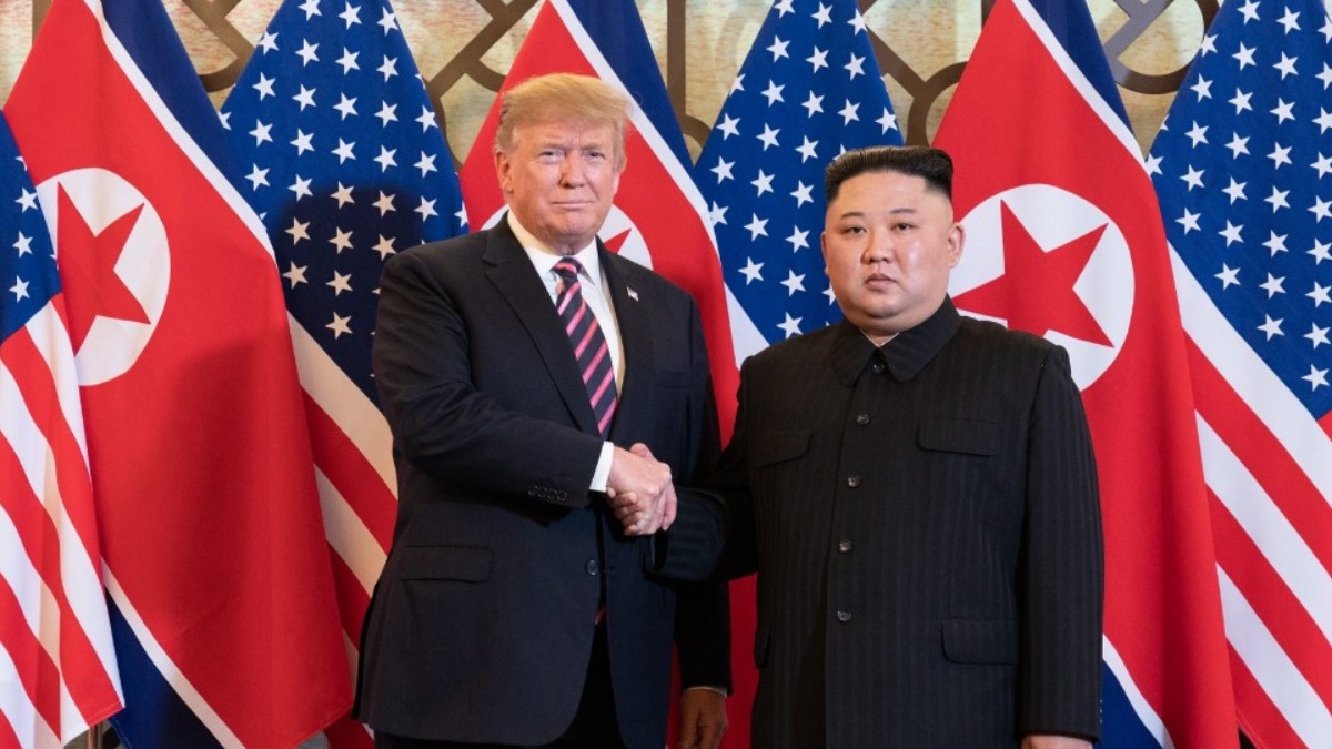 El presidente de Estados Unidos, Donald Trump, y el líder norcoreano Kim Jong Un.