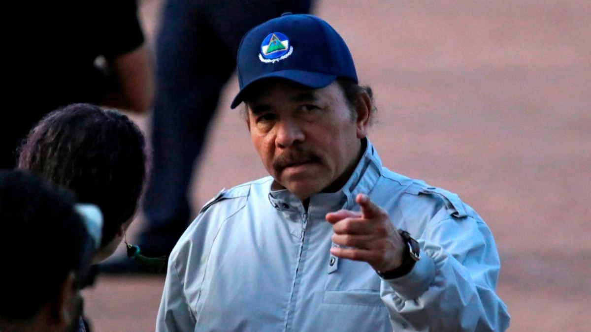 El presidente de Nicaragua, Daniel Ortega.