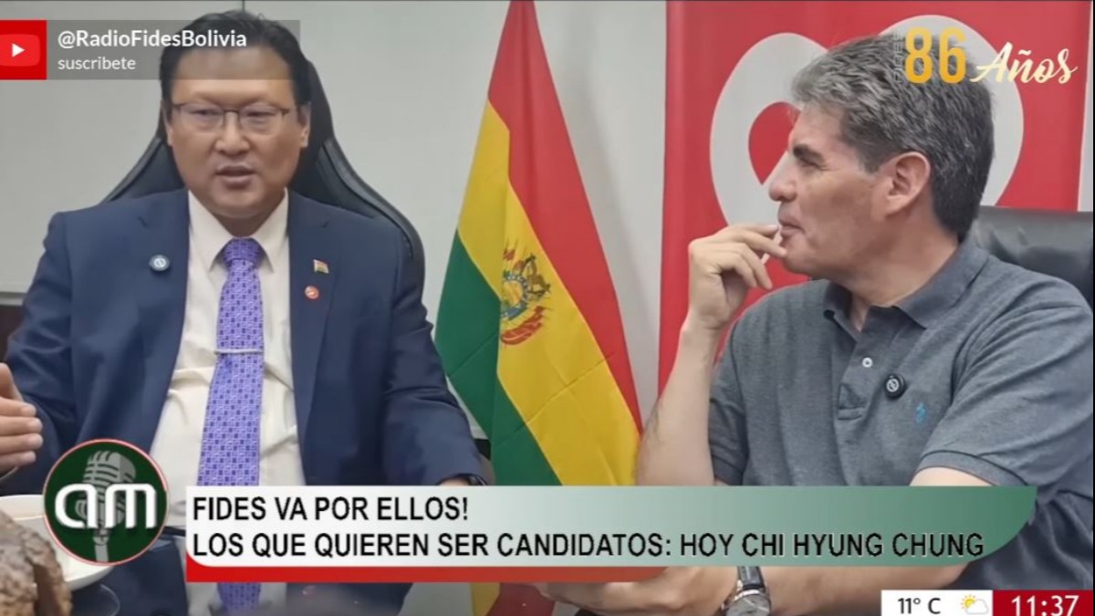 Entrevista a Chi Hyun Chung. Foto: Captura