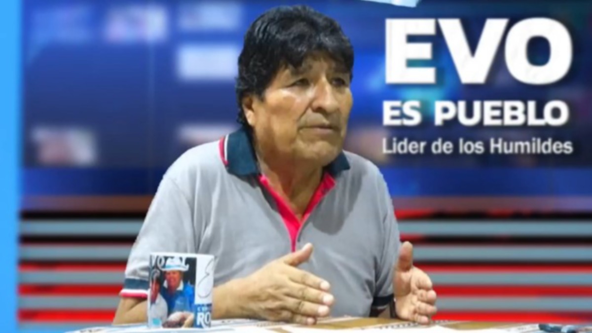 Expresidente Evo Morales. Foto: Captura