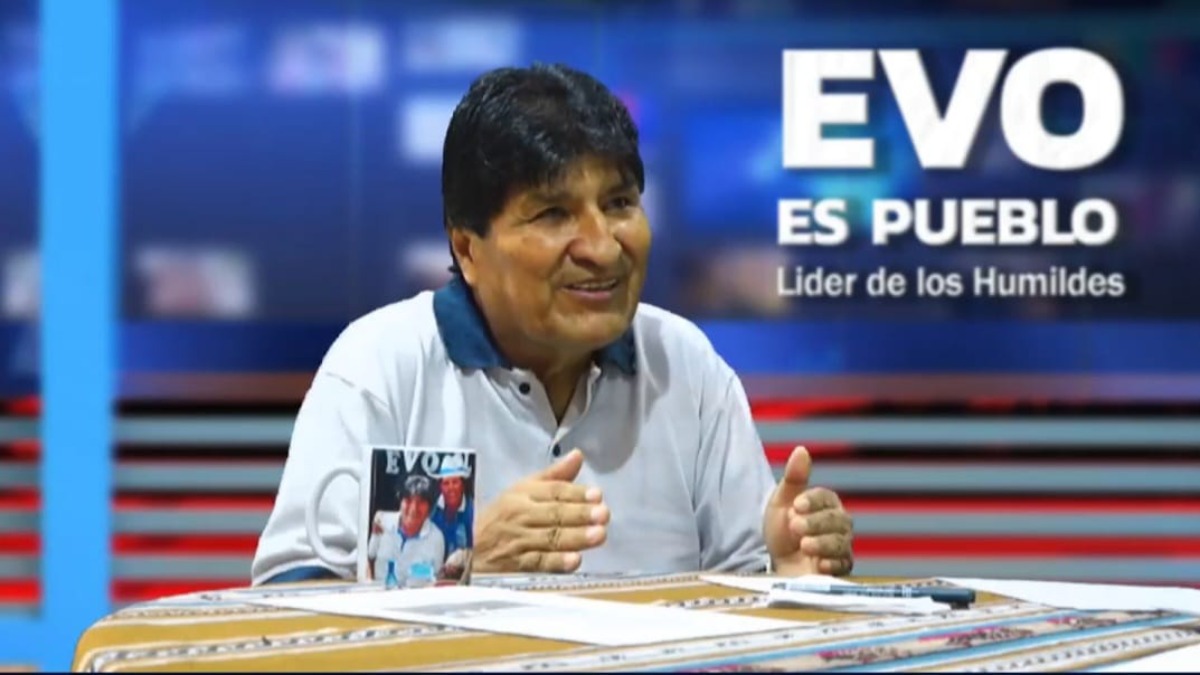 Expresidente Evo Morales. Foto: Captura