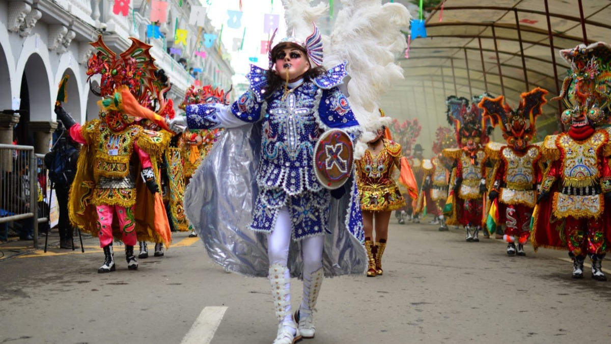 La Diablada en el Carnaval de Oruro. Foto: Marcelo Miralles