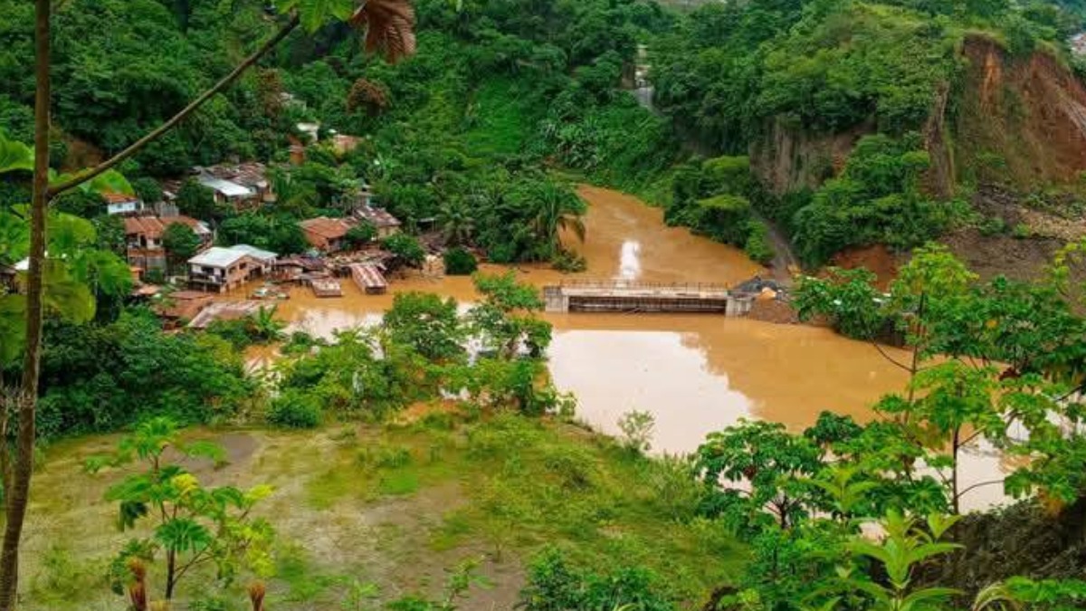 Varias viviendas de la comunidad Gritado están bajo el agua. Foto: Somos Tipuaneños