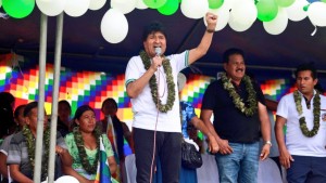 Evo Morales sale de su refugio de las Seis Federaciones y arranca con su campaña electoral