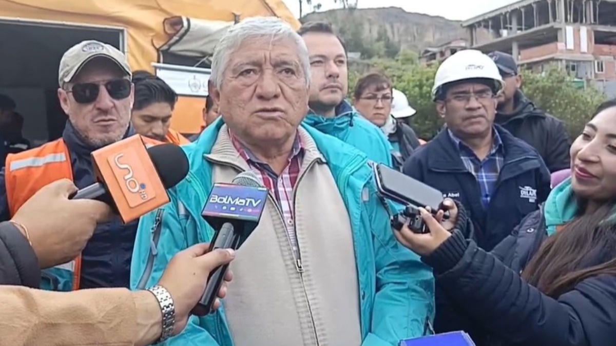 Alcalde La Paz, Iván Arias. Foto: Captura