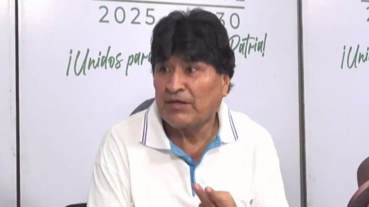 Expresidente Evo Morales. Foto: Captura