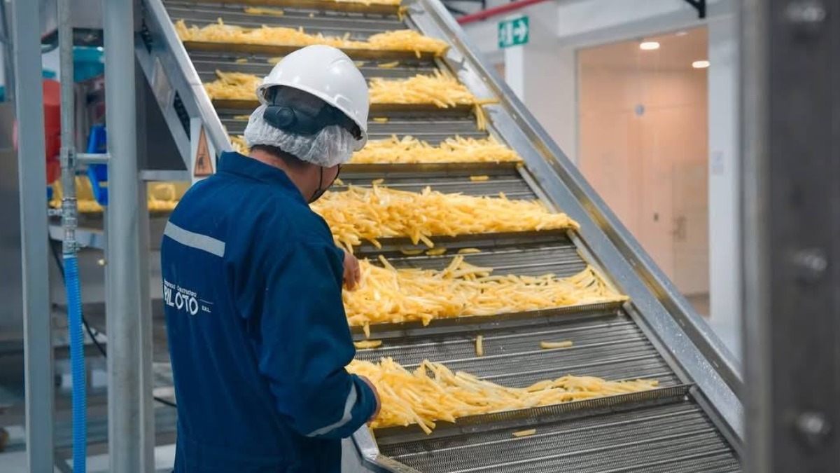 Instalaciones de la planta procesadora de papa en El Alto. Foto: