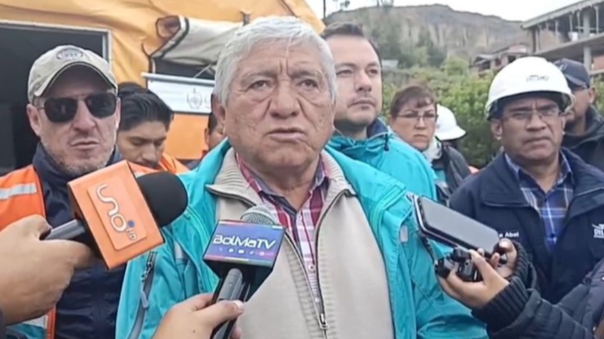 Iván Arias, alcalde de La Paz. Foto: Captura de pantalla